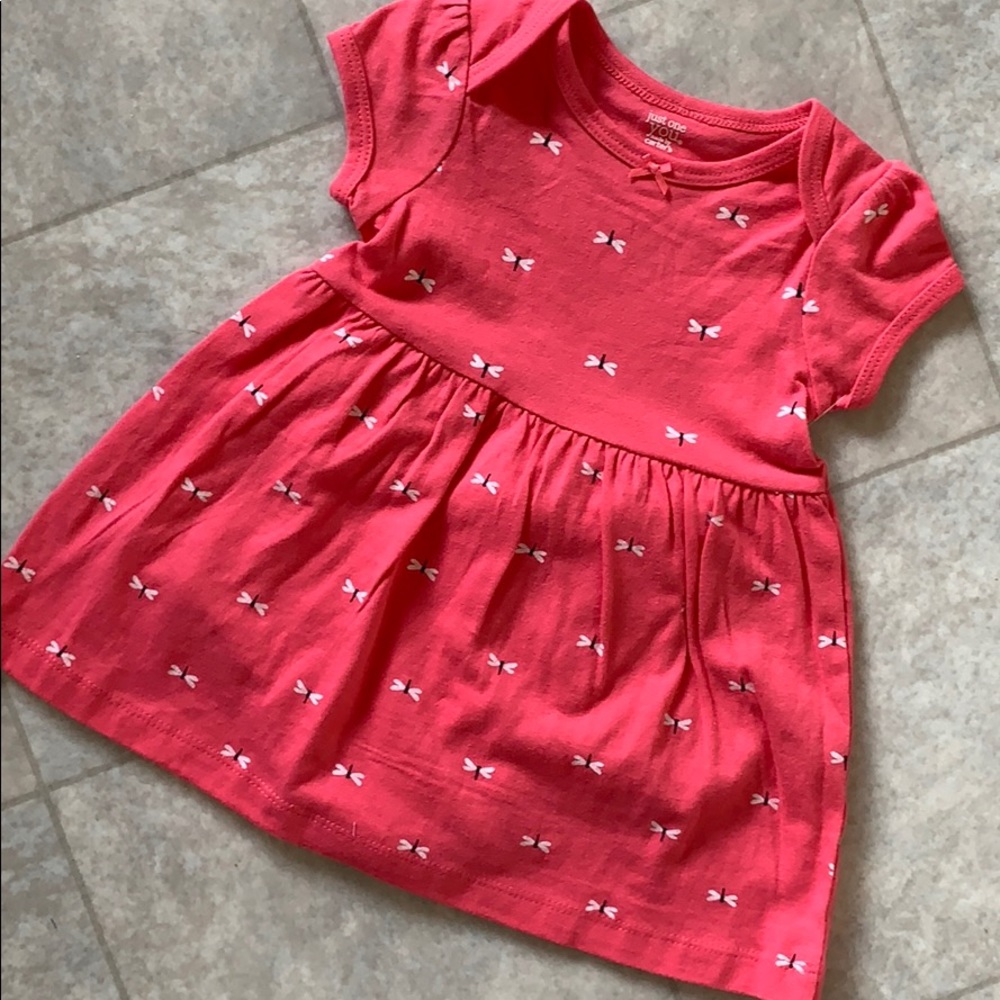 Carter’s Dress & Diaper Cover 6M 🌸